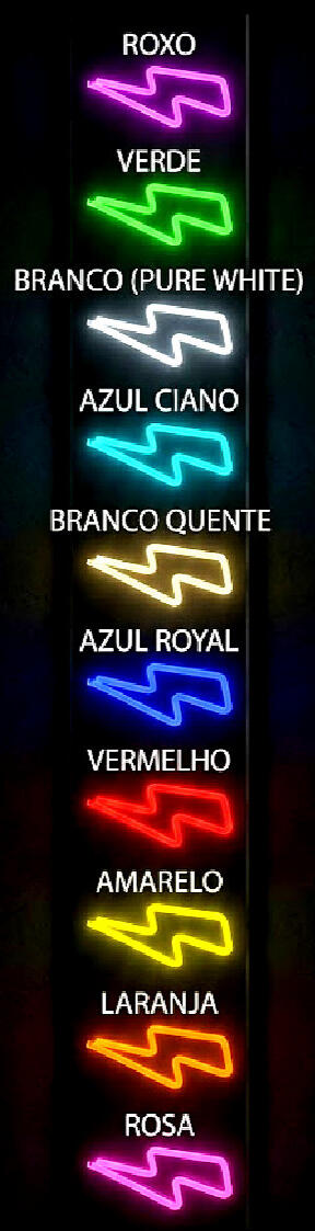 CORES DISPONÍVEIS